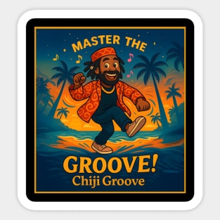 Chiji Groove Step Master Sticker